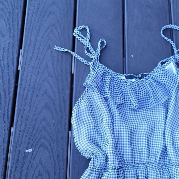 Forever 21 Gingham Check Plaid Sundress - Picture 3 of 6